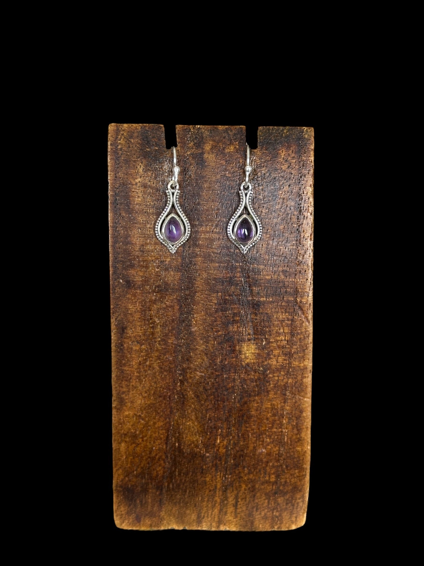 Pendientes Nila Amatista