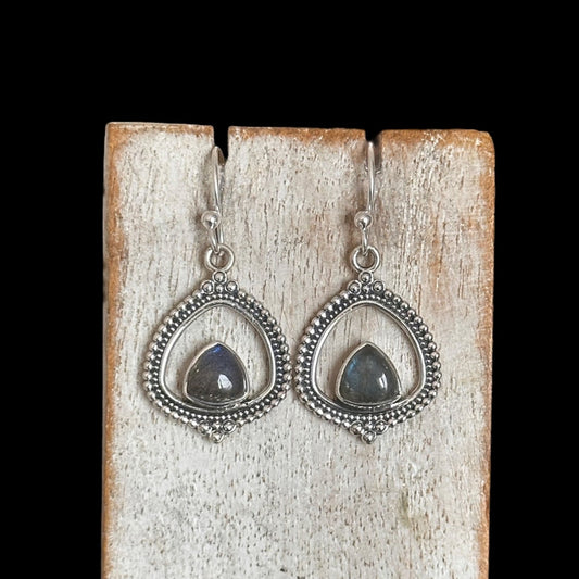 Pendientes "Alisha" Labradorita