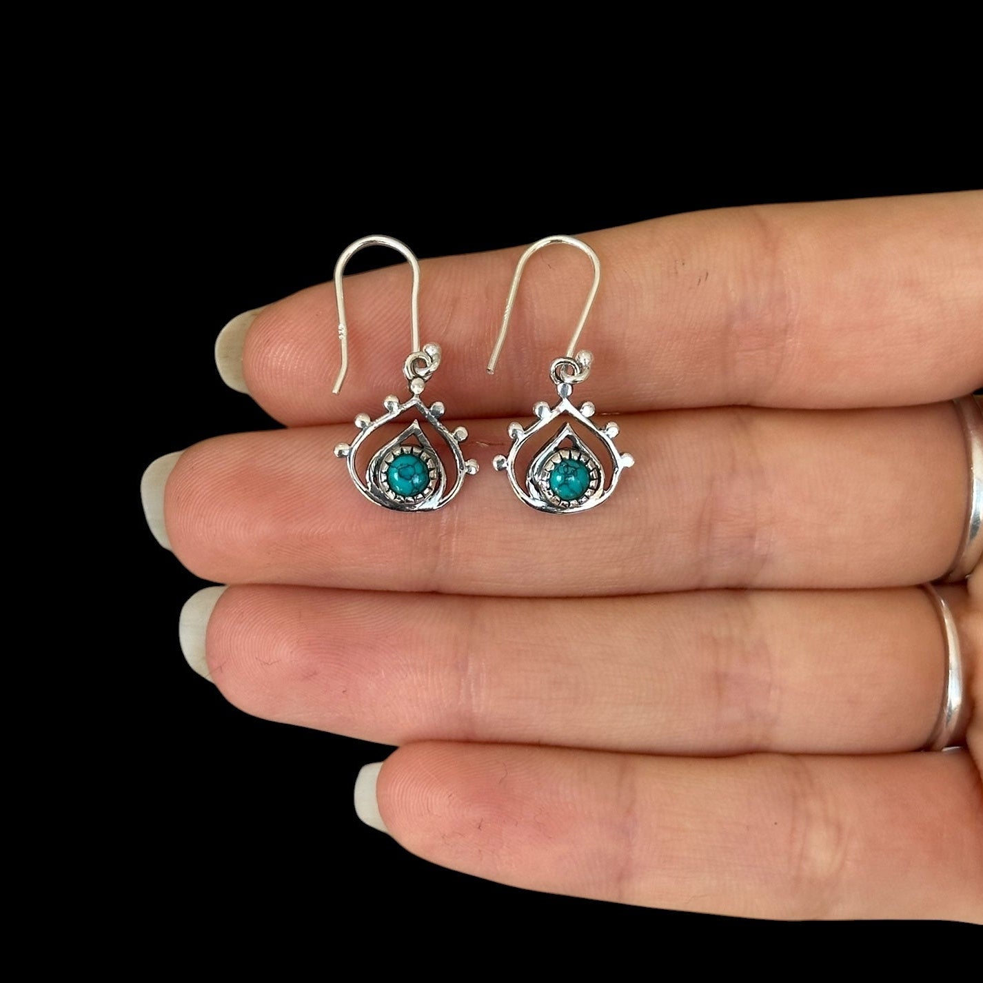 Pendientes Turia Turquesa