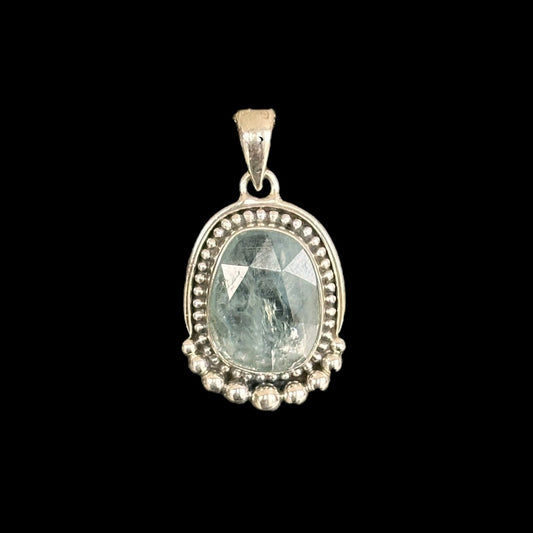 Colgante "Swastina" Aguamarina