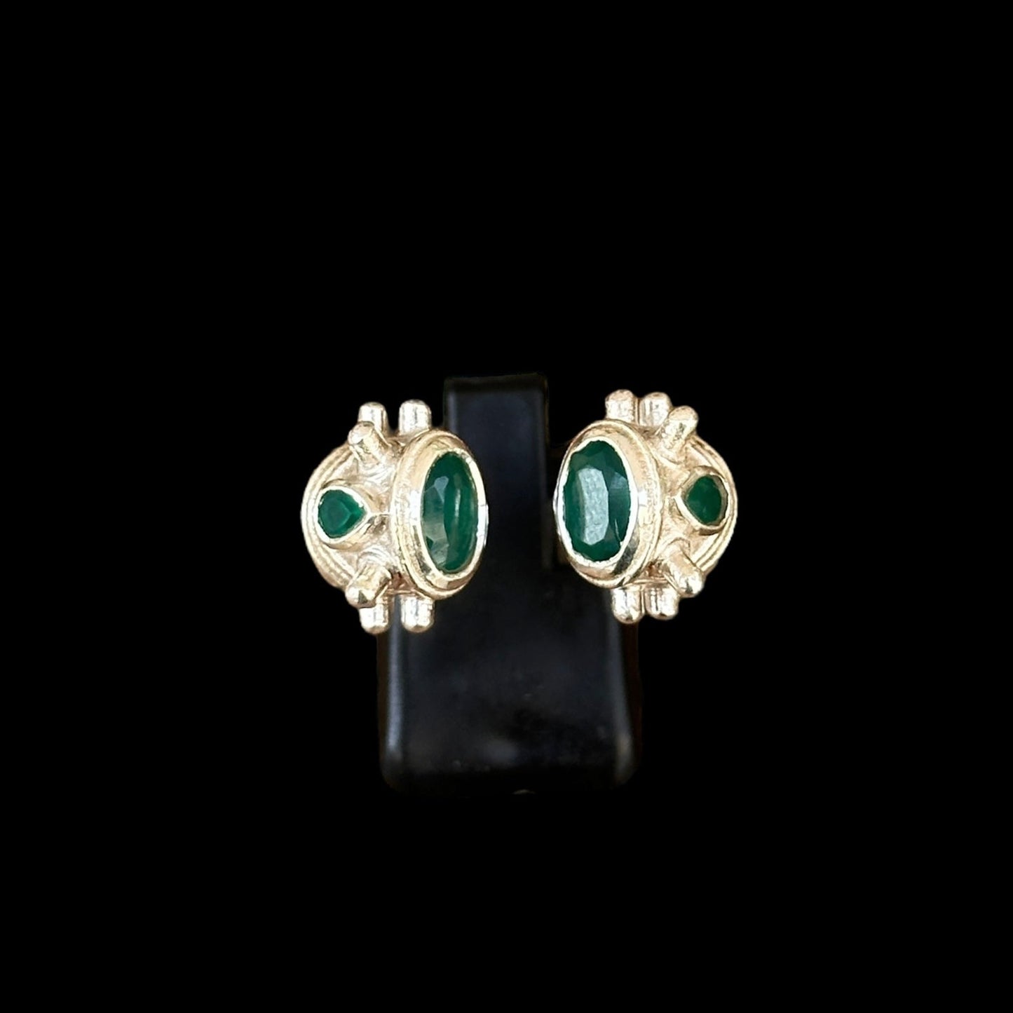 Anillo "Kalinda" Onyx Verde