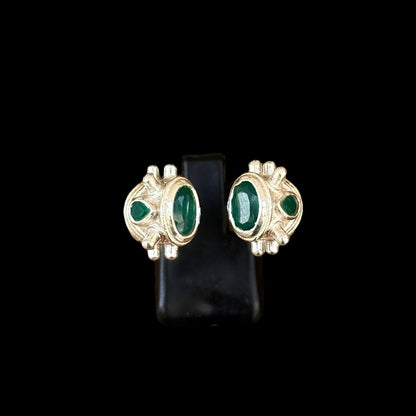 Ring "Kalinda" Grüner Onyx