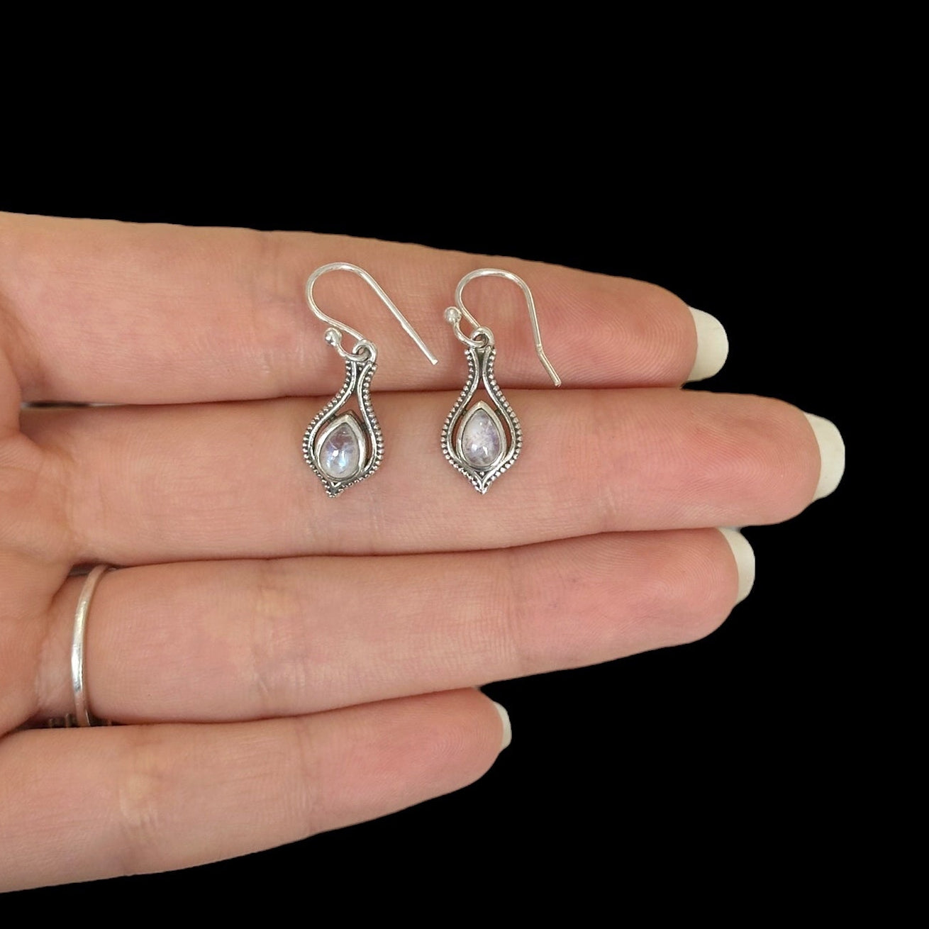 Pendientes Nila Piedra De Luna