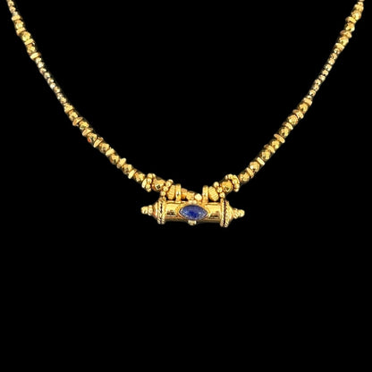 Mantra Box Pyrite Necklace