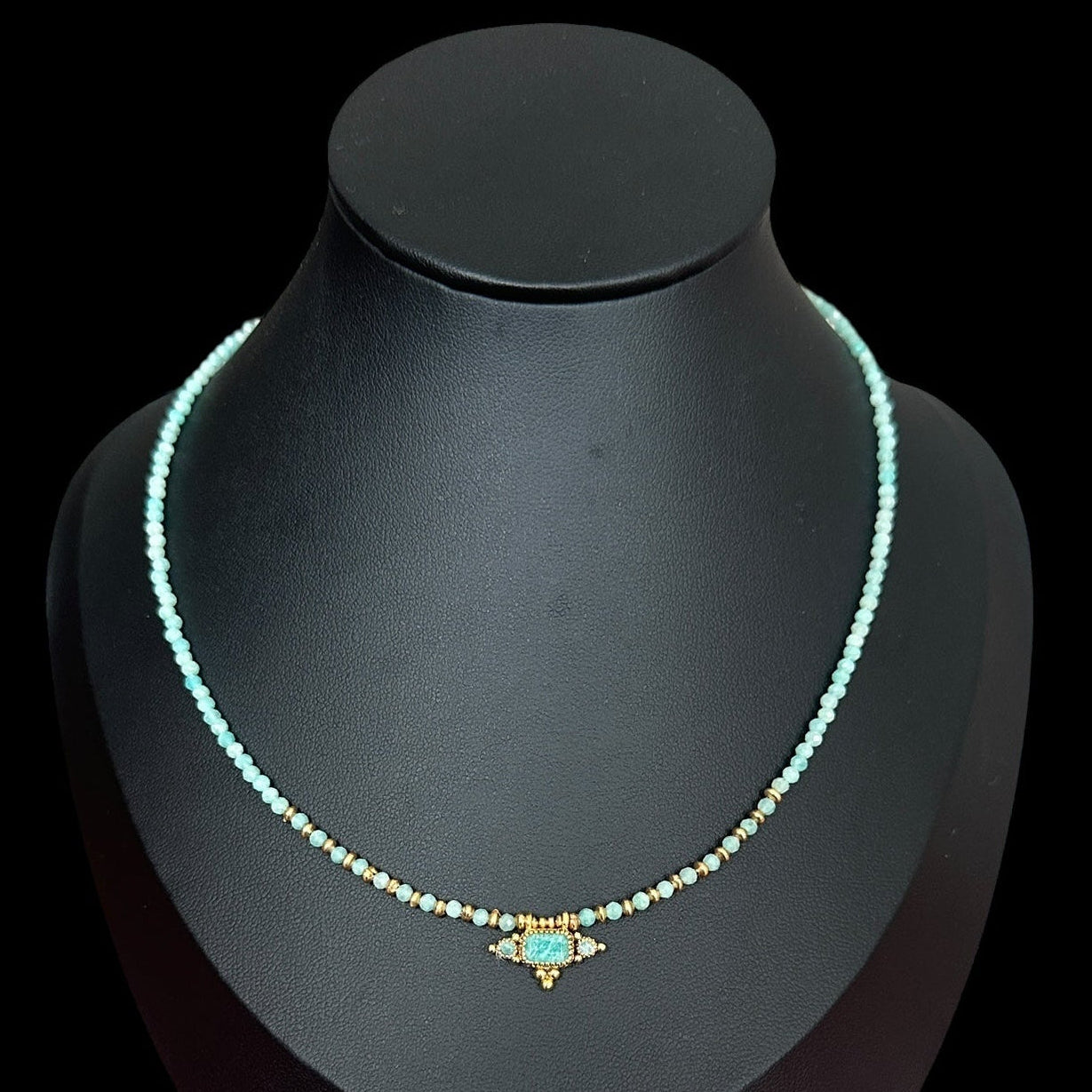 SŪTRA Necklace · Amazonite