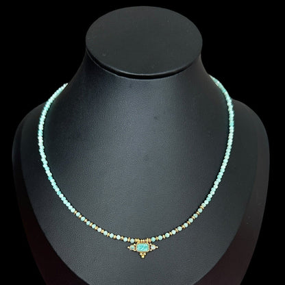 SŪTRA Necklace · Amazonite