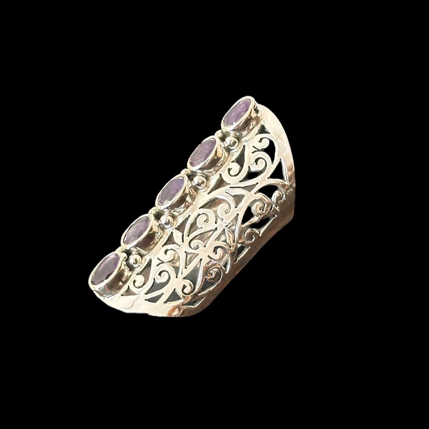 Anillo Filigrana Amatista small
