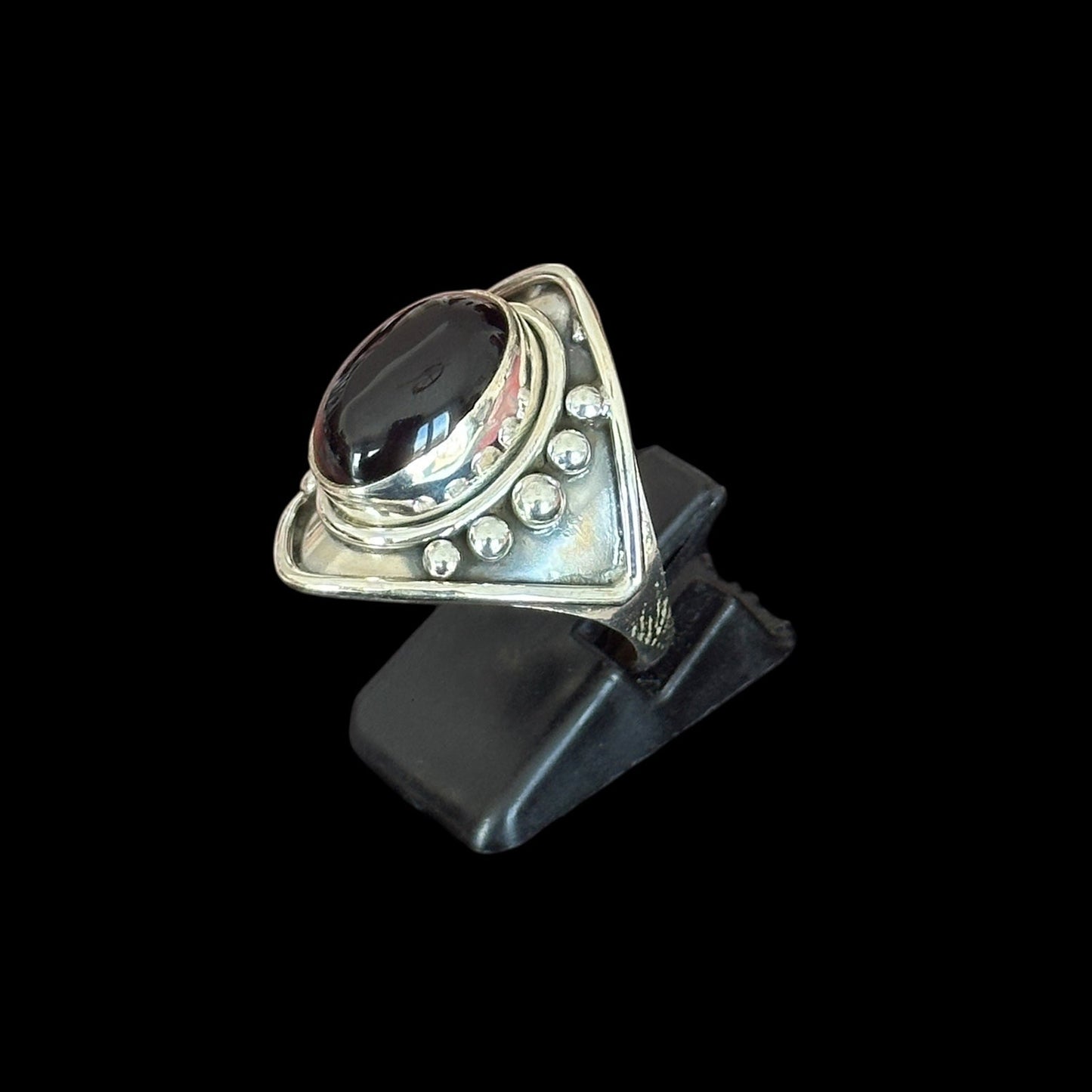 Anillo "Chon" Onix Negro