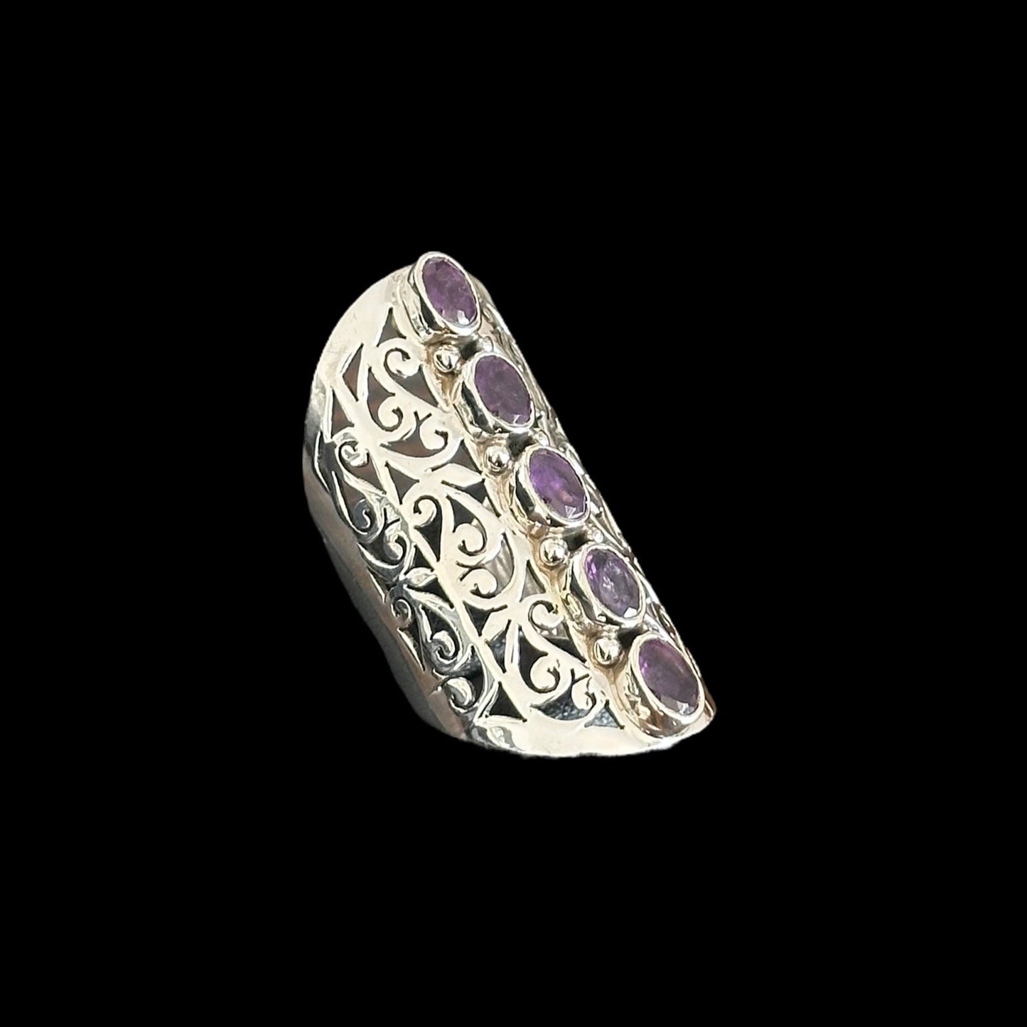 Anillo Filigrana Amatista small