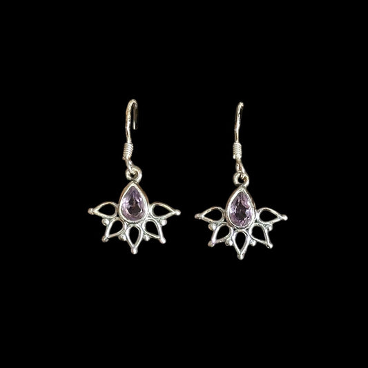 Pendientes "Jyoti" Amatista
