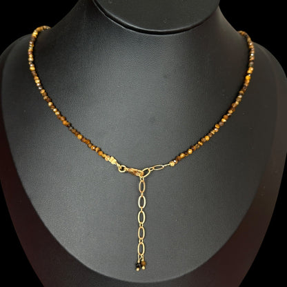 SŪTRA Necklace · Tiger's Eye