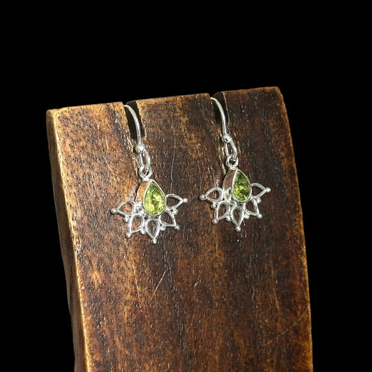 Pendientes "Jyoti" Peridoto