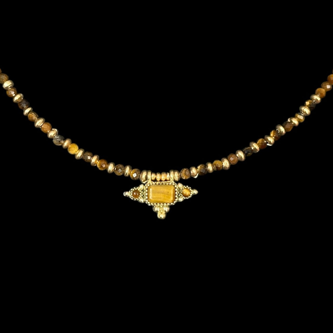 SŪTRA Necklace · Tiger's Eye