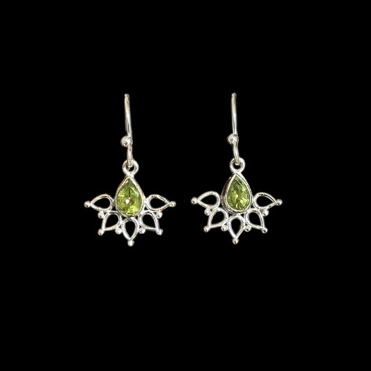 Pendientes "Jyoti" Peridoto