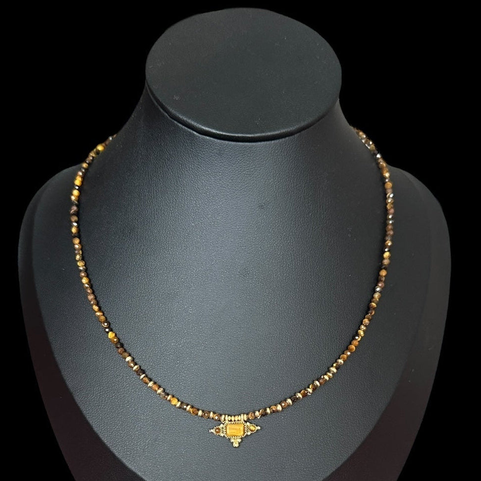 SŪTRA Necklace · Tiger's Eye