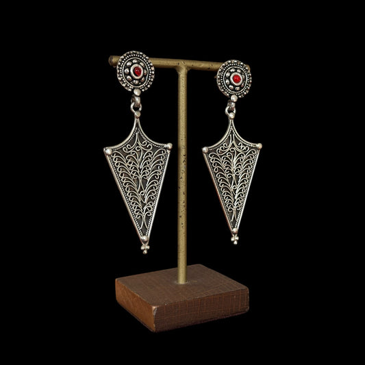 Ohrringe "Rakta-Tejas" (रक्त तेजस्