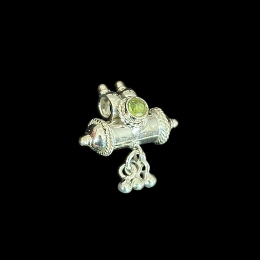 Mantra-Box-Anhänger Peridot