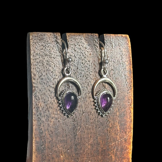 Pendientes "Neela" Amatista