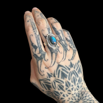 "Gomni" Labradorite Ring