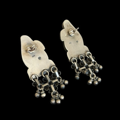 Ohrringe „Hamsa-Vahini“ (हंस वाहिनी)