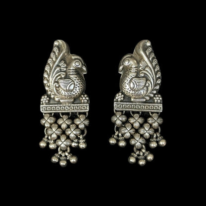 Ohrringe „Hamsa-Vahini“ (हंस वाहिनी)