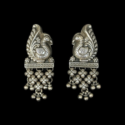 Ohrringe „Hamsa-Vahini“ (हंस वाहिनी)