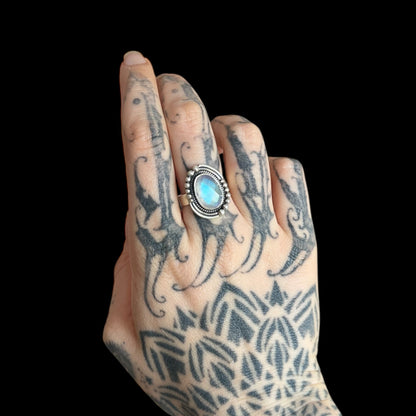 "Gomni" Moonstone Ring S
