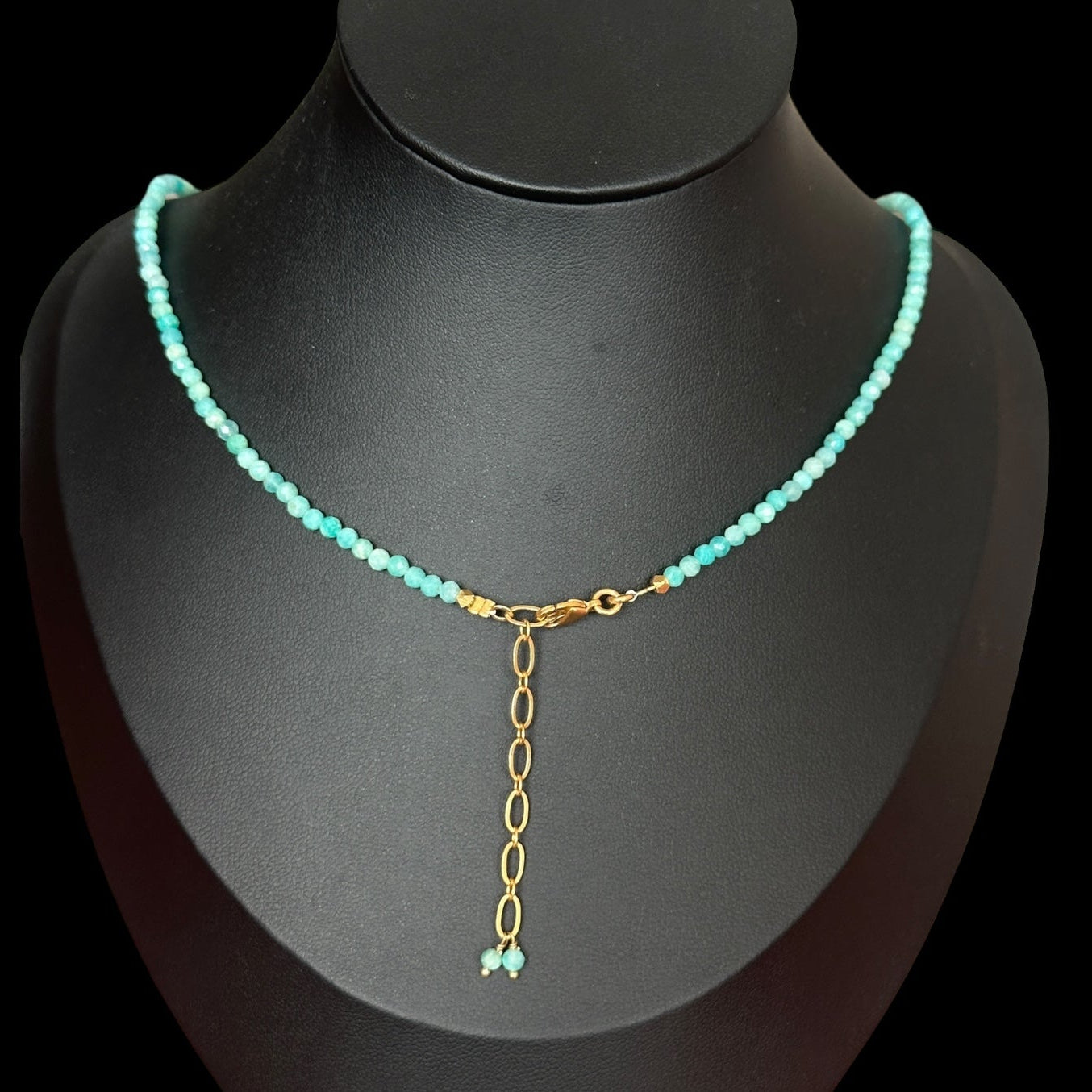 Collar Mantra Box Amazonita