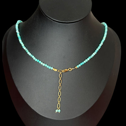 Collar Mantra Box Amazonita