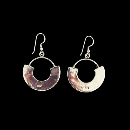 "Ardha-Chandra" (Half-Moon) Earrings
