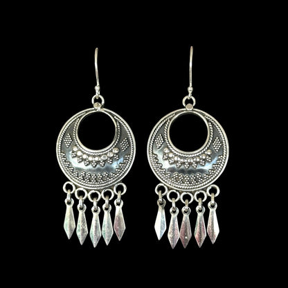 "Chandra-Maya" (चन्द्रमाया) Earrings