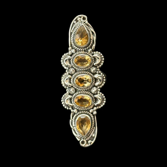 "Arka" Citrine Ring