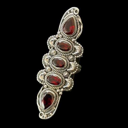 Anillo "Arka" Granate