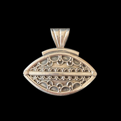 Anhänger "Ardhachandra" (अर्धचन्द्र)