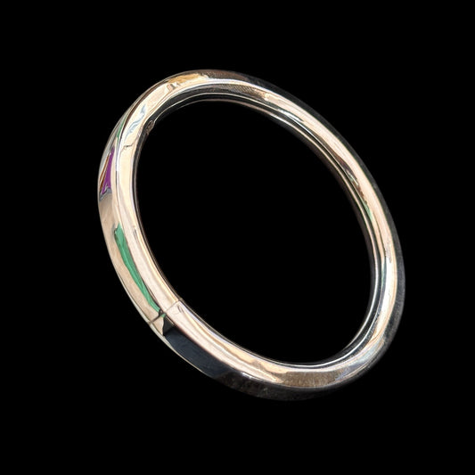 Pulsera Plata Lisa Cuadrada