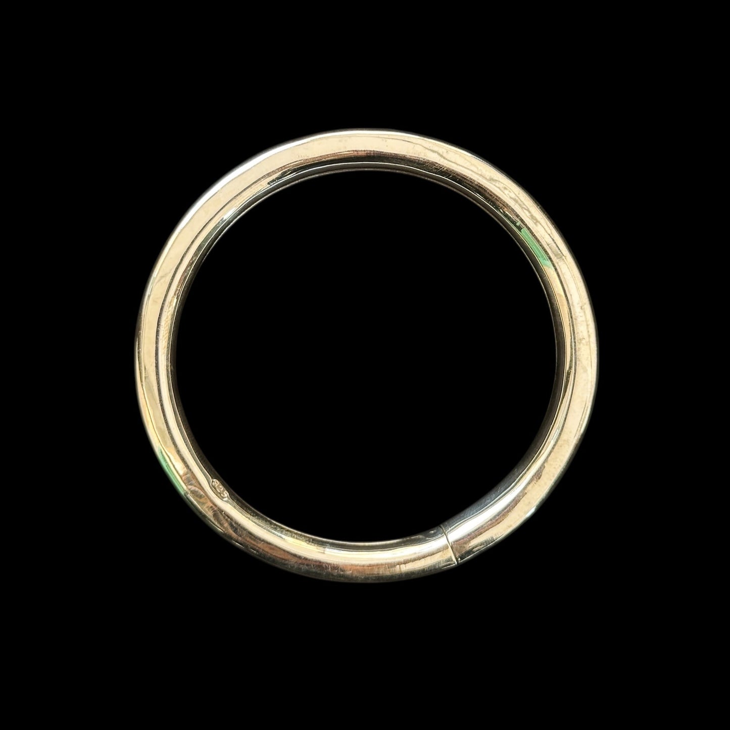 Pulsera Plata Lisa Cuadrada