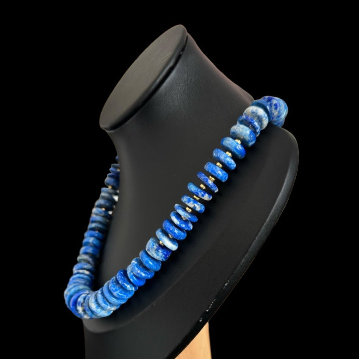 Collar Lapis Lazuli Rondelle