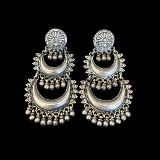 Pendientes Doble Luna Tibal