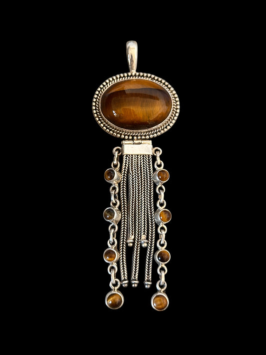 Colgante "Medusa" Ojo de Tigre