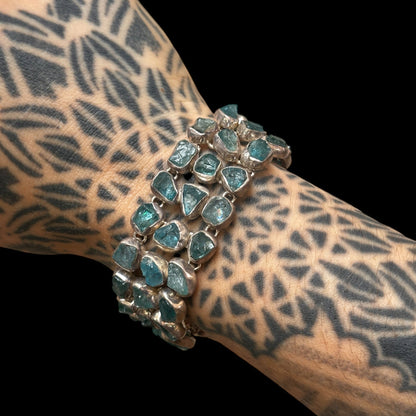 Neon-Apatit-Armband