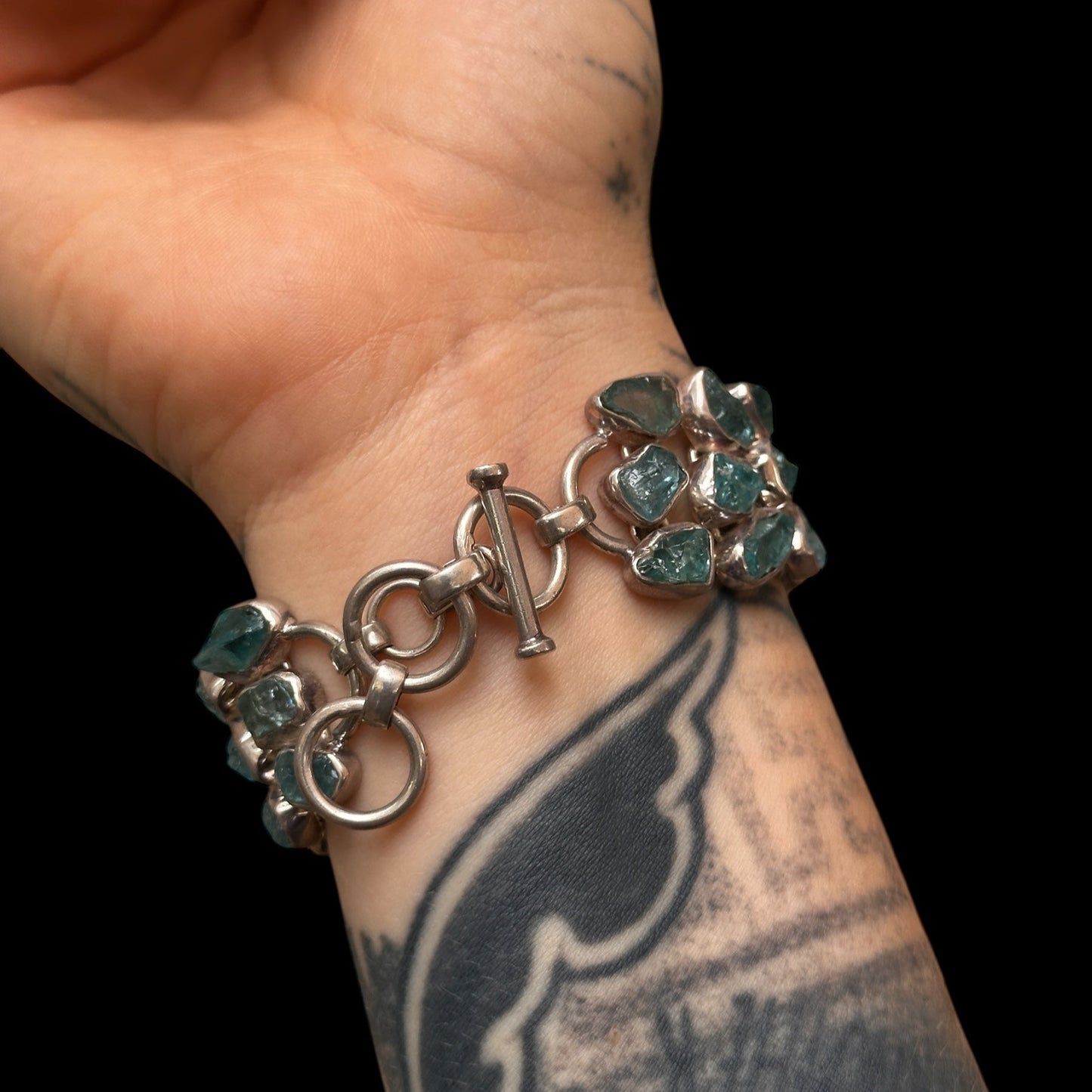 Pulsera Apatita Neon