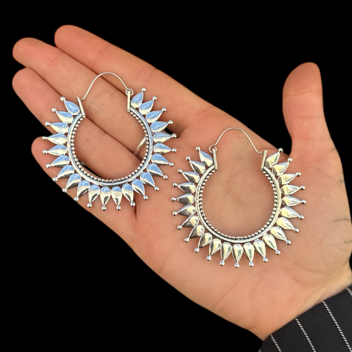 Pendientes "Maxi Spike"