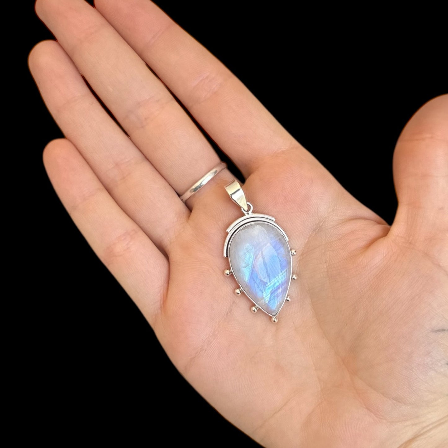 Colgante "Dropsike" Moonstone