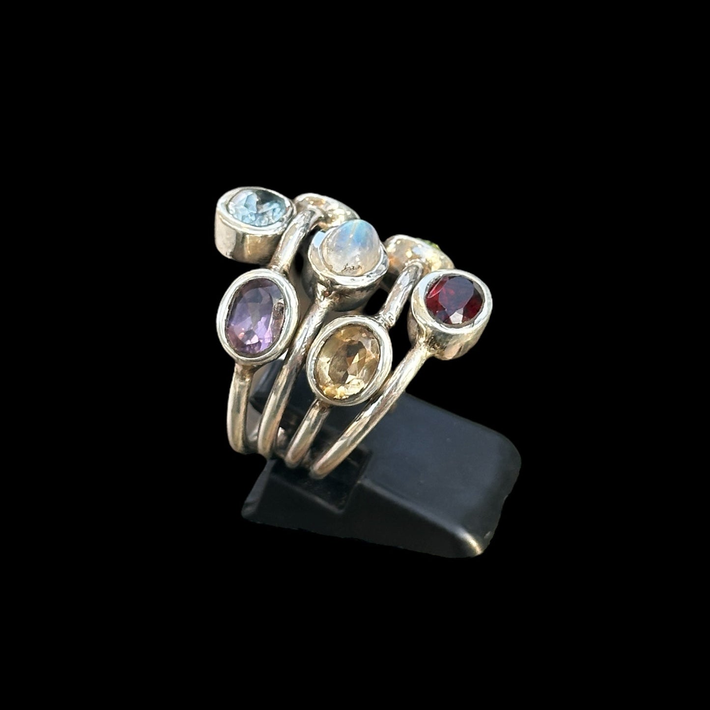 Anillo Multipiedra