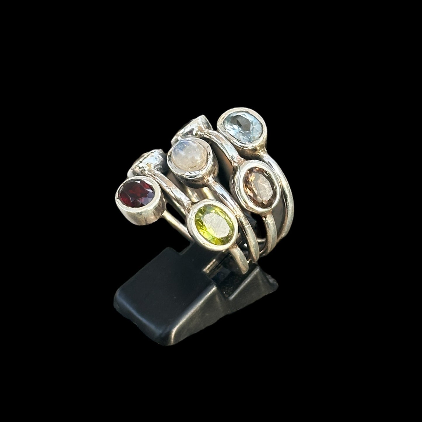 Anillo Multipiedra