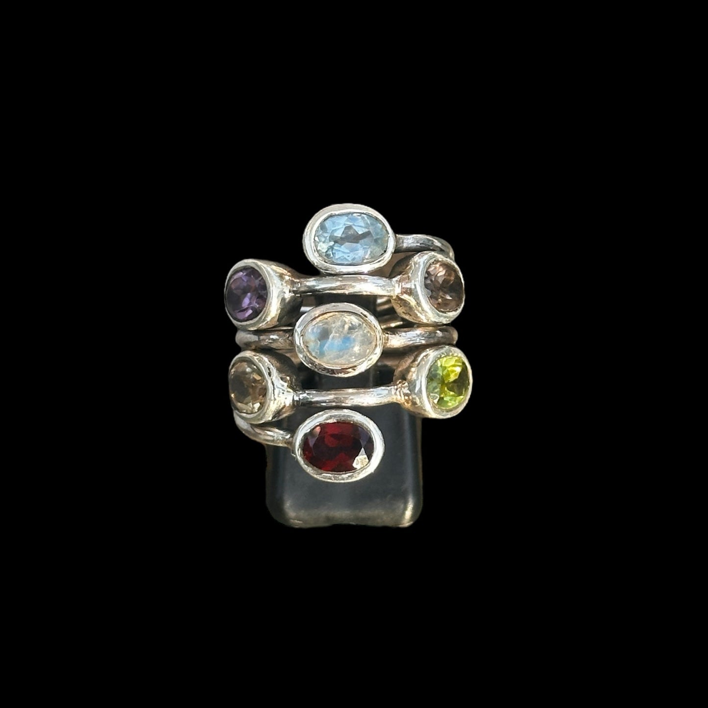 Anillo Multipiedra
