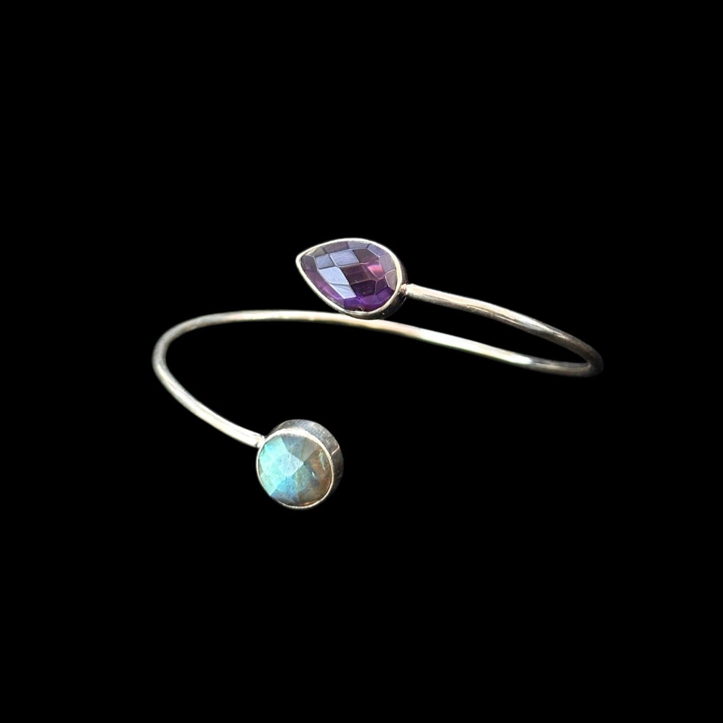 Pulsera Amatista Labradorite