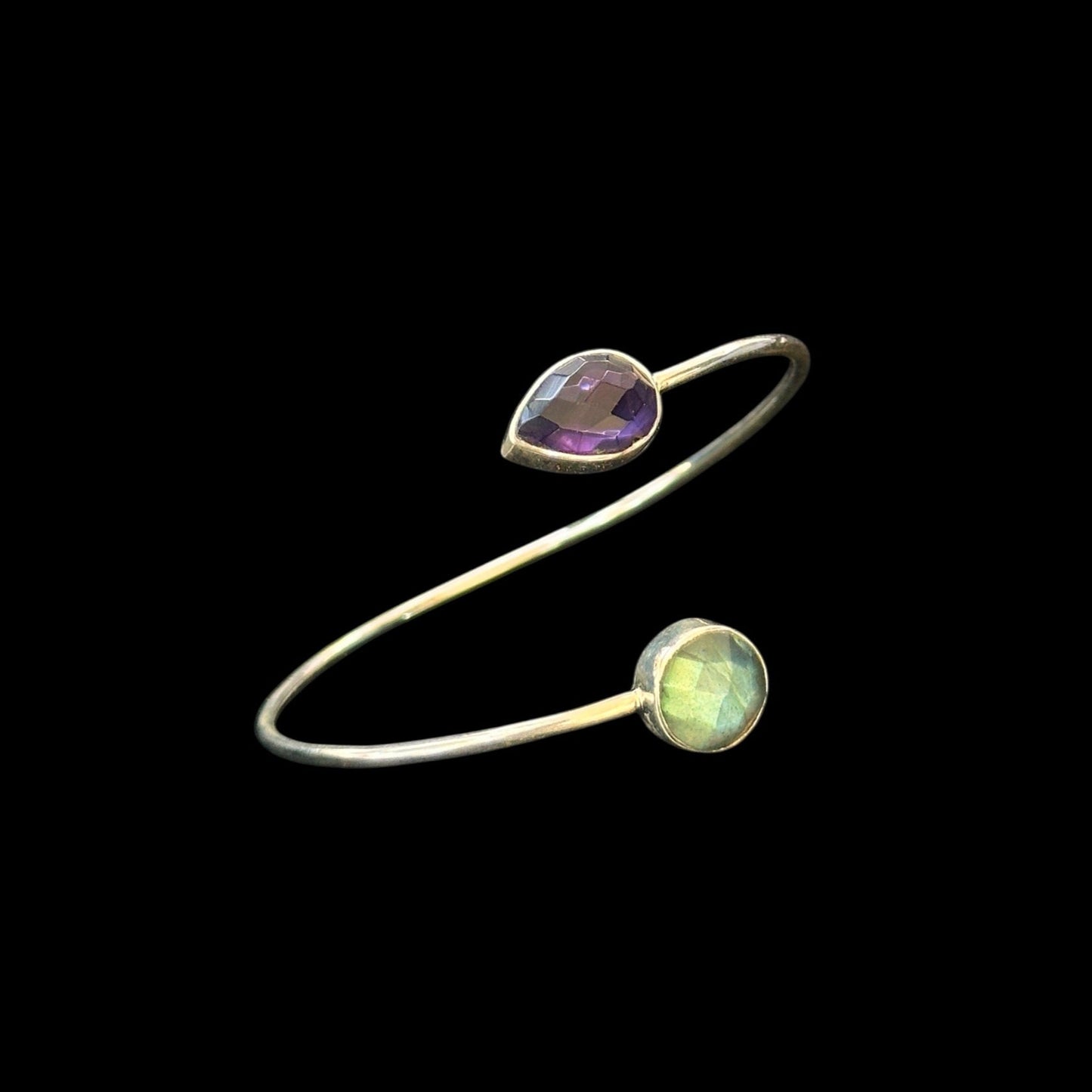 Pulsera Amatista Labradorite