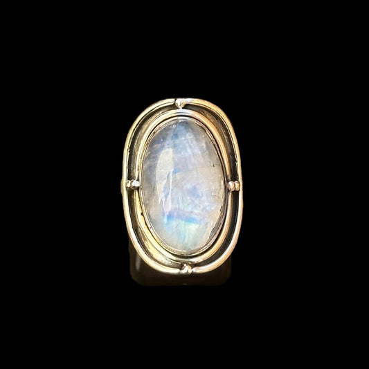 "Paridhi" Moonstone Ring