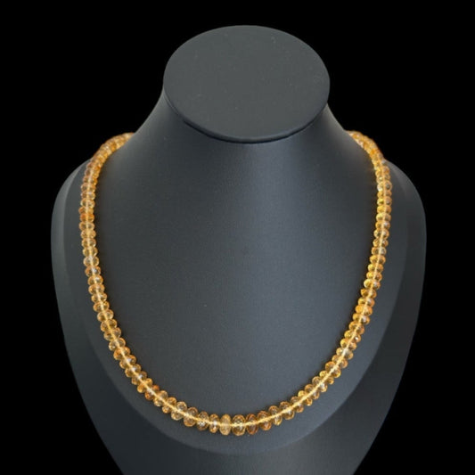 Collar Citrino Natural